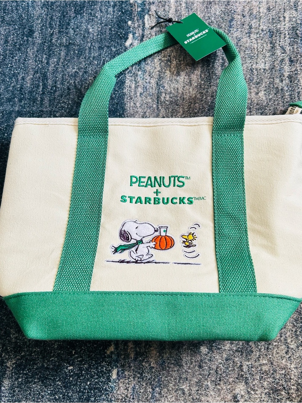 Brand New with Tags Peanuts Starbucks Bag 2026
